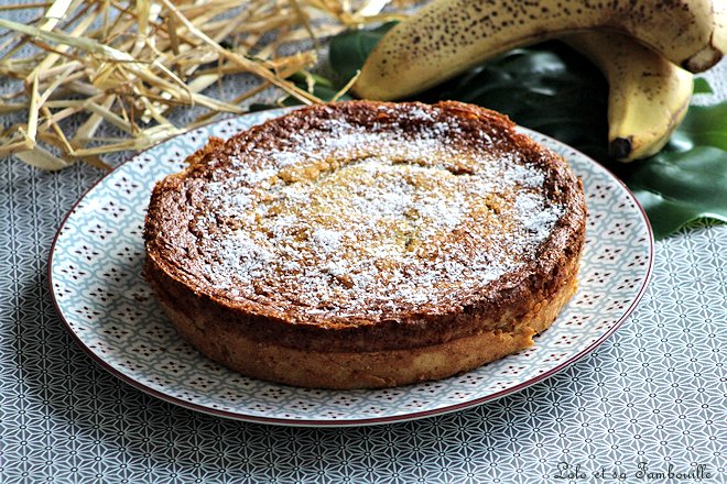 G Teau La Banane Poudre D Amande Recette De Lolo Et Sa Tambouille