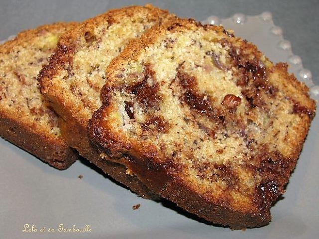 Cake La Banane Amandes Tobl Rone Recette De Lolo Et Sa Tambouille