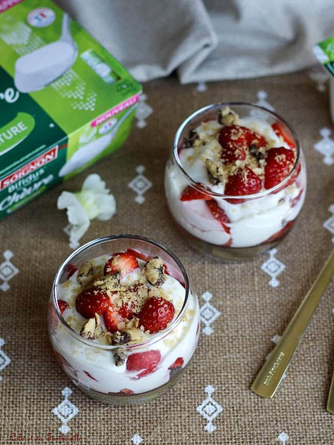 Mousse De Yaourt Aux Fraises Lolo Et Sa Tambouille