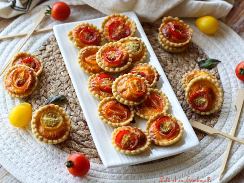 Mini Tartelettes Aux Tomates Cerises Lolo Et Sa Tambouille