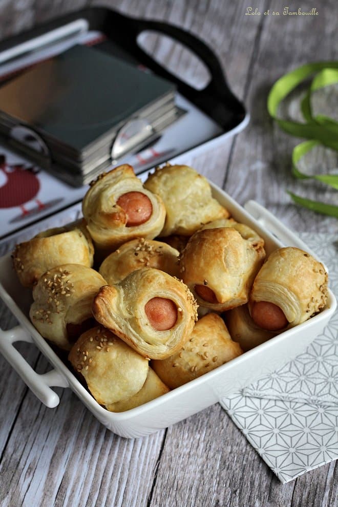 Feuilletés Saucisses à La Moutarde • Recette De Lolo Et Sa Tambouille