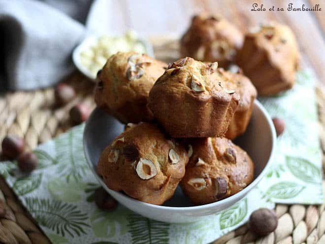 Cake Au Chocolat Blanc & Noisettes • Lolo Et Sa Tambouille