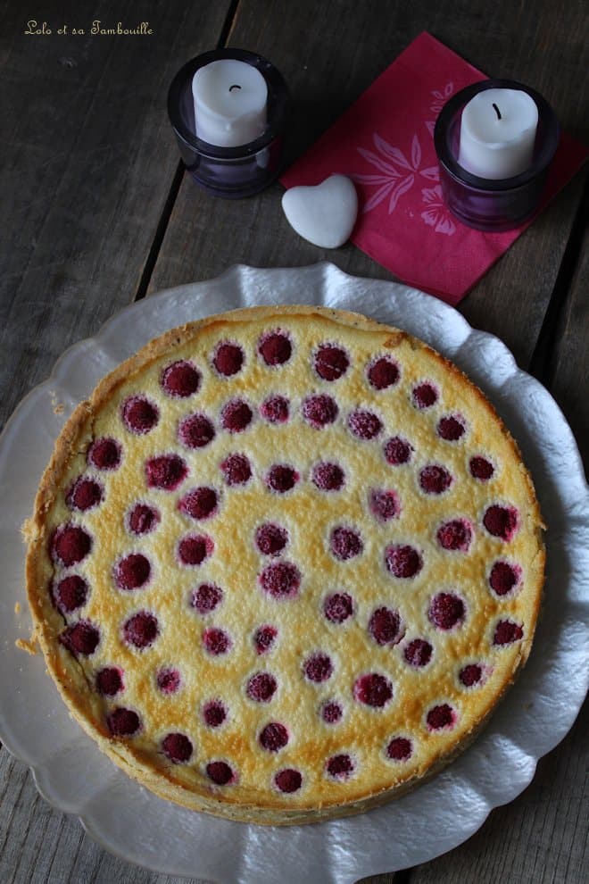 Tarte Aux Framboises & Mascarpone • Recette De Lolo Et Sa Tambouille