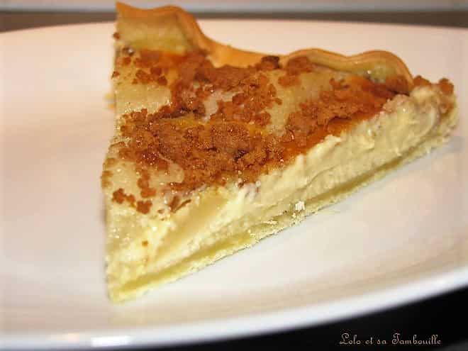 Tarte Aux Poires Mascarpone Crumble De Speculoos Recette De Lolo Et Sa Tambouille