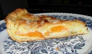 tarte amandine aux abricots Christel