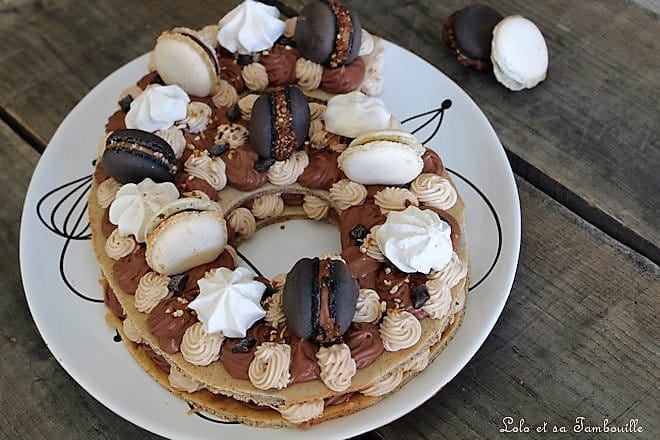 Number Cake Chocolat Carambars Recette De Lolo Et Sa Tambouille