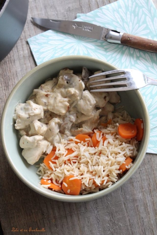 Sauté De Dinde Aux Champignons & Moutarde • Recette De Lolo Et Sa ...