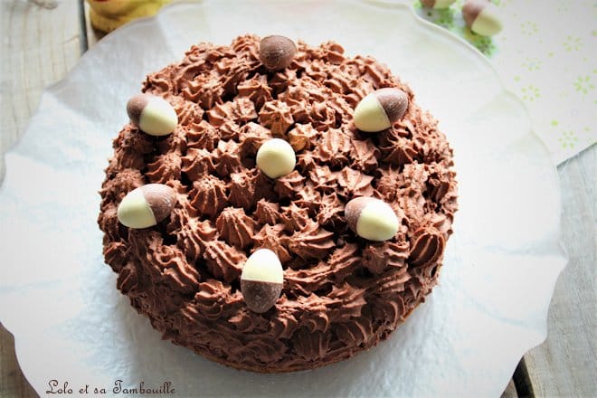 Gâteau anniversaire chocolat caramel - La tambouille de Bouille
