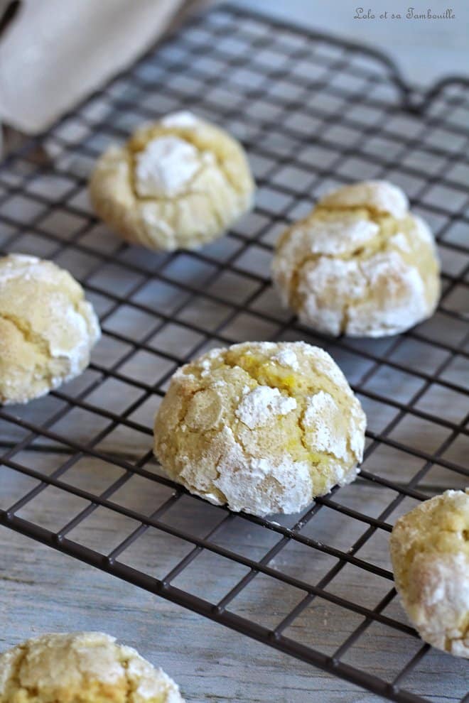 Biscuits Craquelés Au Citron • Recette De Lolo Et Sa Tambouille