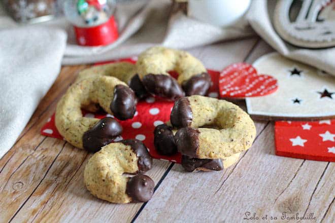 Demi Lunes Aux Noisettes & Chocolat • Recette De Lolo Et Sa Tambouille