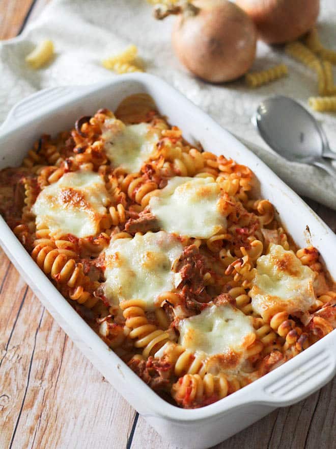 Gratin De Pâtes Au Thon & Mozzarella • Recette De Lolo Et Sa Tambouille