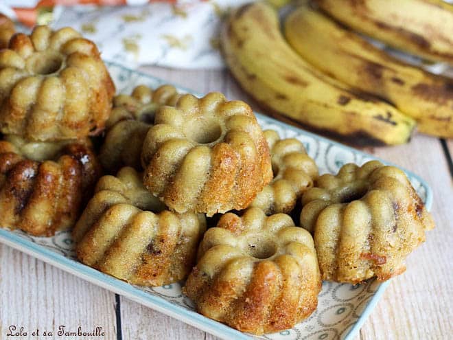 Muffins bananes flocons d'avoine