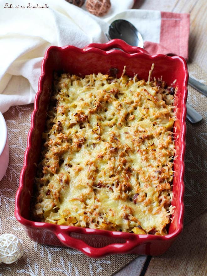 Gratin De Crozets Aux Poireaux, Chorizo & Comté • Lolo Et Sa Tambouille