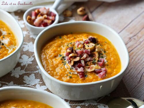 Velout De Poireaux Carottes Aux Lardons Lolo Et Sa Tambouille