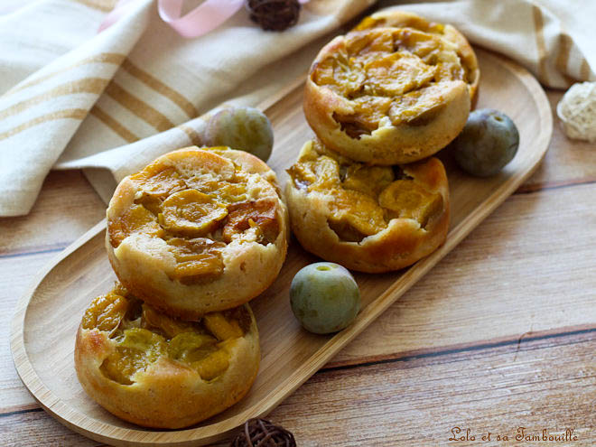 Gâteaux renversés aux prunes,gateau renversé aux prunes,gateau renversé aux prunes caramélisées,recette gateau renversé aux prunes,recette gâteaux renversés aux prunes,recette gâteaux renversés prunes,recette avec des prunes,recette avec des prunes reine claude,recette avec des prunes fraiches,recette gâteaux renversés,recette gâteau renversé aux fruits congelés