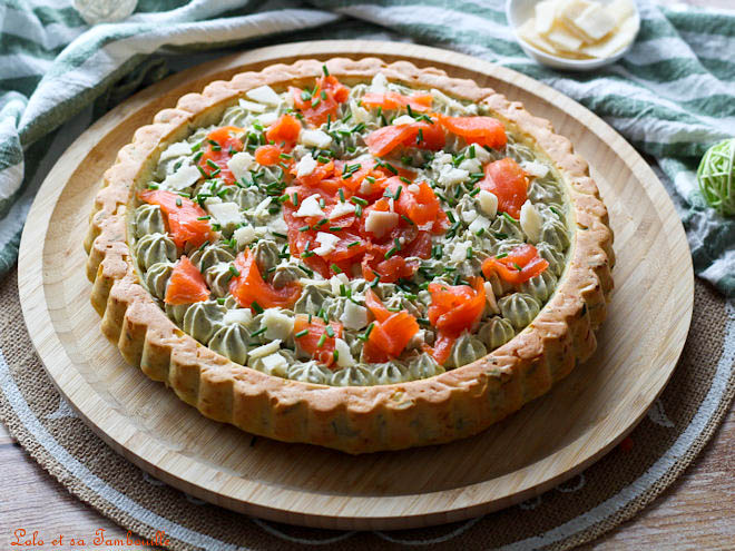 Tarte renversée à la truite fumée,recette tarte renversée à la truite fumée,tarte renversée,tarte renversée recette,tarte renversée salée,recette tarte renversée,recette tarte renversée guy demarle,recette tarte renversée tupperware,chantilly pesto,recette chantilly pesto