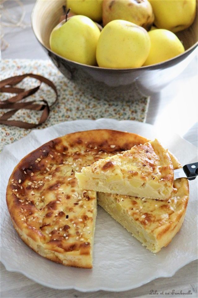 Gâteau Au Fromage Blanc And Aux Pommes Recette Légère • Recette De Lolo Et Sa Tambouille 