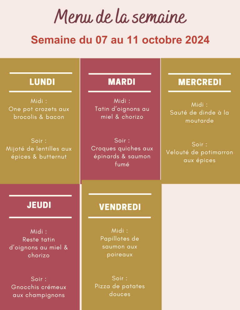 Menu de la semaine du 07 au 11 octobre 2024,menu de la semaine,menu de la semaine équilibré,menu de la semaine famille,menu de la semaine octobre,menu de la semaine manger bouger,menu semaine,menu semaine famille,menu semaine octobre,menu semaine équilibré,menu semaine famille octobre,menu semaine famille 4 personnes,menu semaine famille septembre